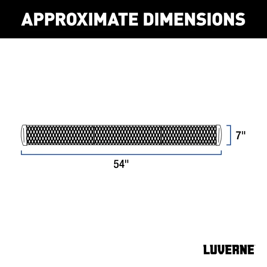 Luverne Grip Step black aluminum running board for Sprinter 2500 3500 passenger side