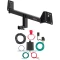 Toyota Corolla Hatchback hitch and 4-flat wiring bundle with class 1 1-1/4 inch receiver