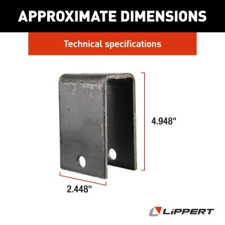 Lippert Axle Hanger perfect for RV trailer suspension systems