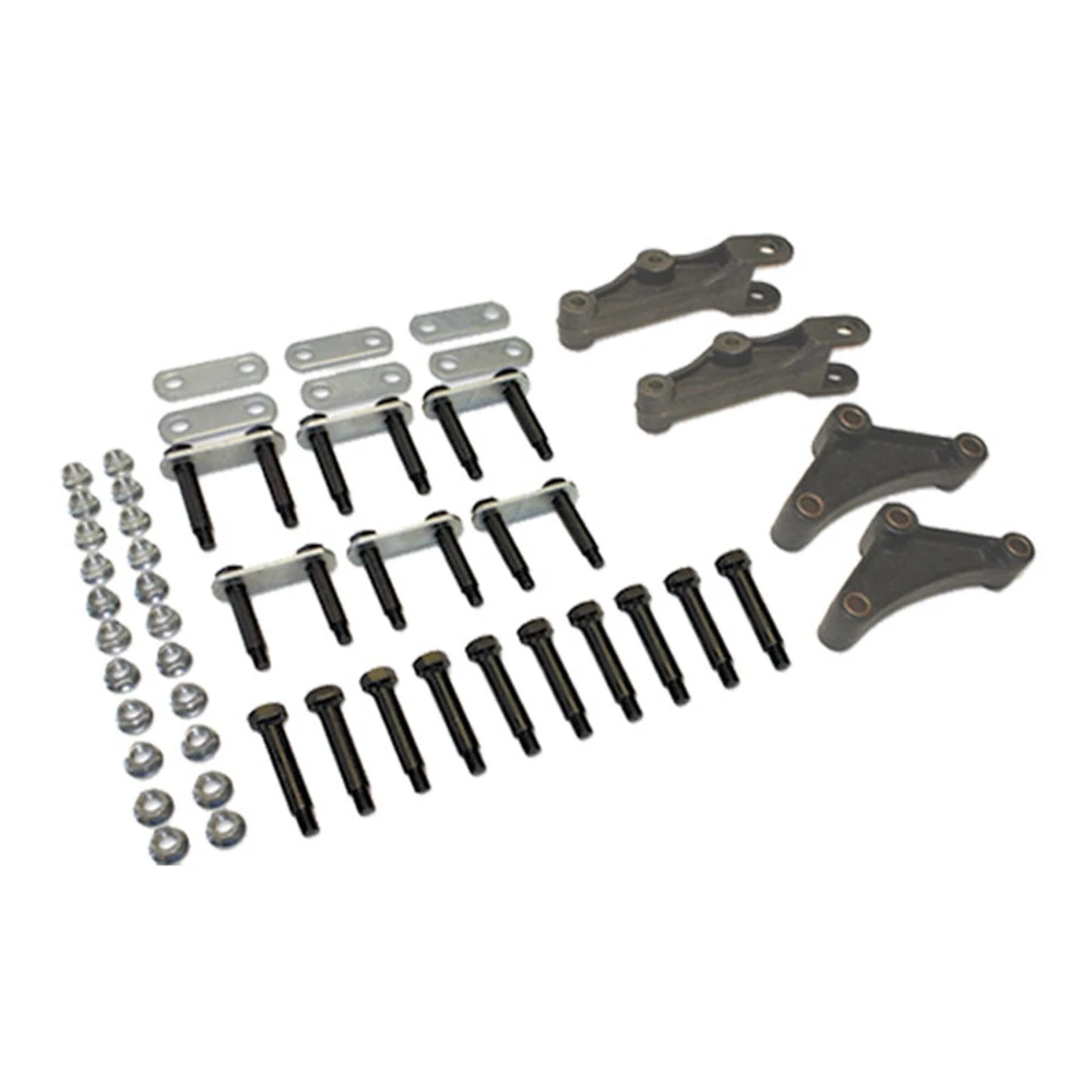 Lippert triple axle replacement AP kit with components like shackle links and equalizers
