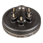 Lippert brake hub for 6000-lb axles, made of durable iron with 6 on 5.5 bolt pattern