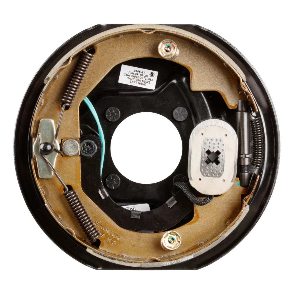 Lippert Left Hand 10 x 2.25 Inch Electric Brake Assembly Lippert replacement electric brake assembly for RVs, left hand, 10 x 2.25 inches