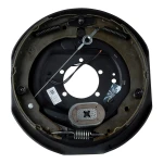 Lippert right hand self-adjusting electric brake assembly for RVs, 12x2 inch size