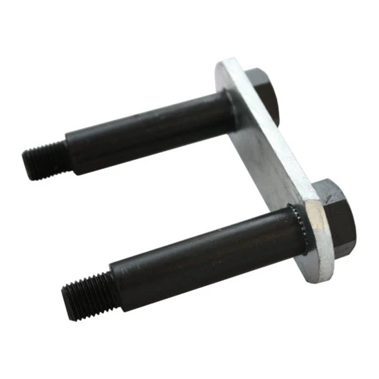 Lippert replacement shackle link assembly for RV trailer suspension