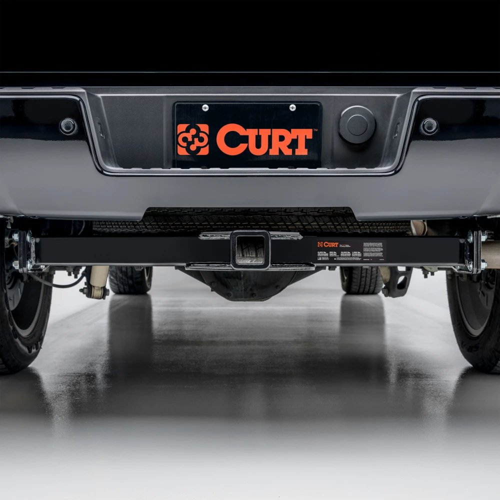 CURT class 3 multi-fit trailer hitch compatible with Chevrolet, Dodge, Ford, GMC, and Ram trucks.