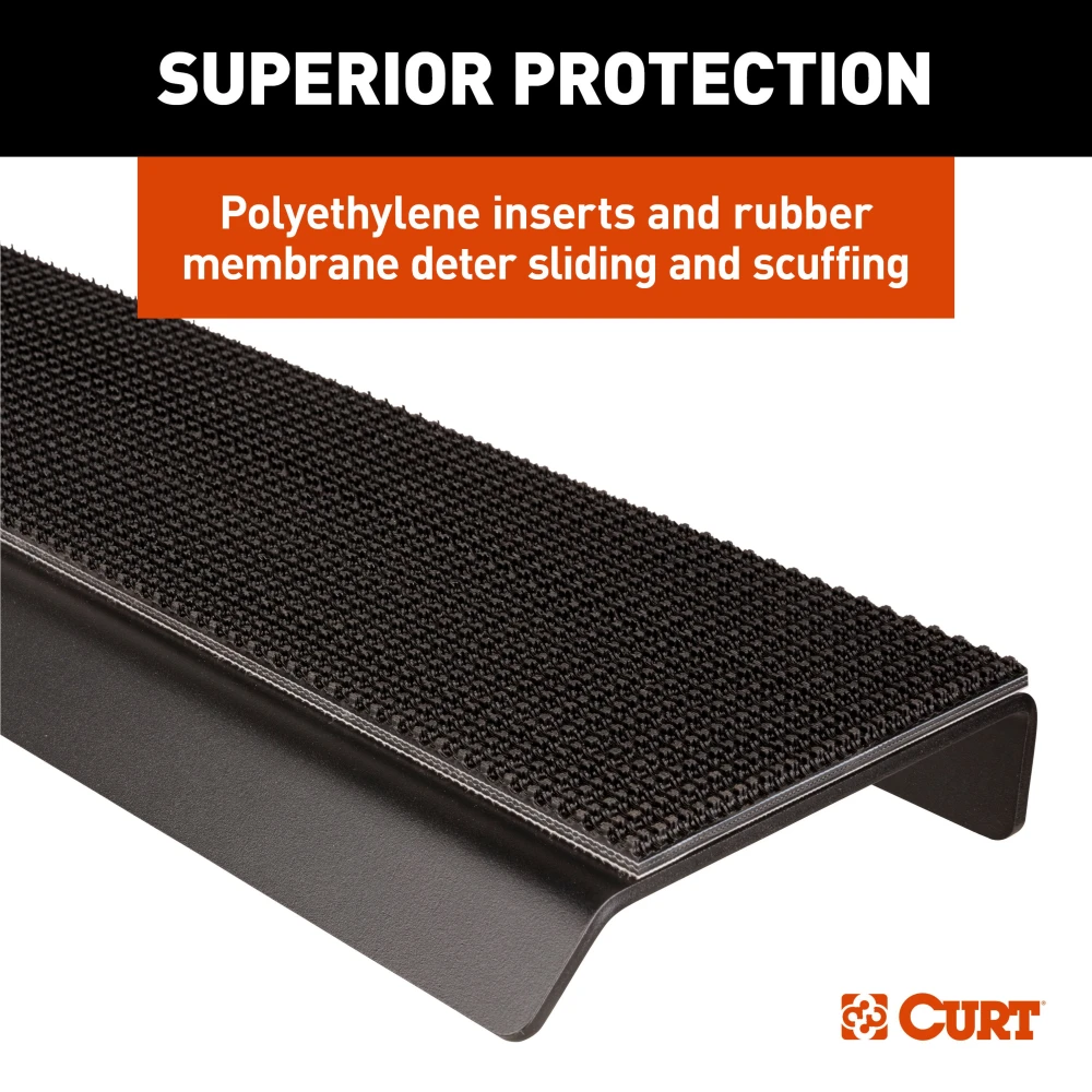 CURT CrossWing 5th wheel hitch supports for truck bed protection