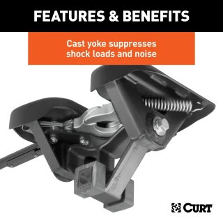 CURT A30 5th wheel hitch offering 30,000 lbs capacity with advanced technology