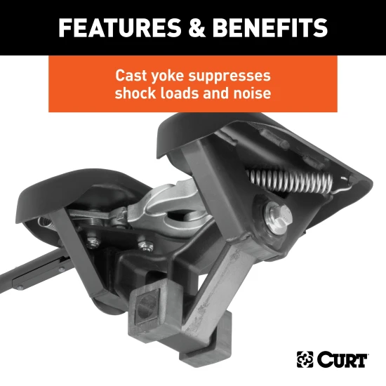 CURT A30 5th wheel hitch offering 30,000 lbs capacity with advanced technology