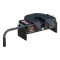 CURT E16 5th wheel hitch with dual-pivoting head and anti-rattle skid plate