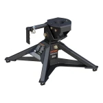 CrossWing 5th wheel hitch featuring ShockDrop technology and a lightweight, durable steel frame.