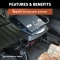 CURT lube plate on kingpin, protecting 5th wheel hitch from wear and grease