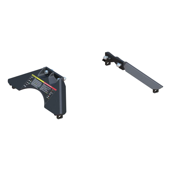 Replacement 5th wheel legs with mounting pins and clips for CURT A25/A30 hitch