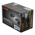 CURT weight distribution hitch showcasing clamp-on brackets and durable powder coat finish for trailers