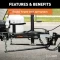CURT round bar weight distribution hitch with integrated lubrication for level towing