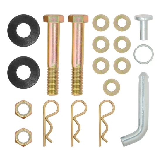 CURT round bar weight distribution hitch with integrated lubrication for level towing
