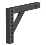 CURT weight distribution shank designed for towing with 2-inch receiver compatibility.