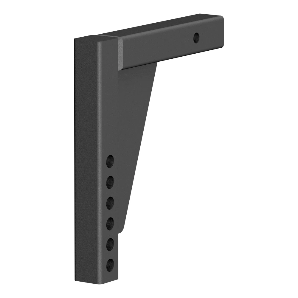 CURT weight distribution shank in durable black finish for 2 inch hitch receiver.