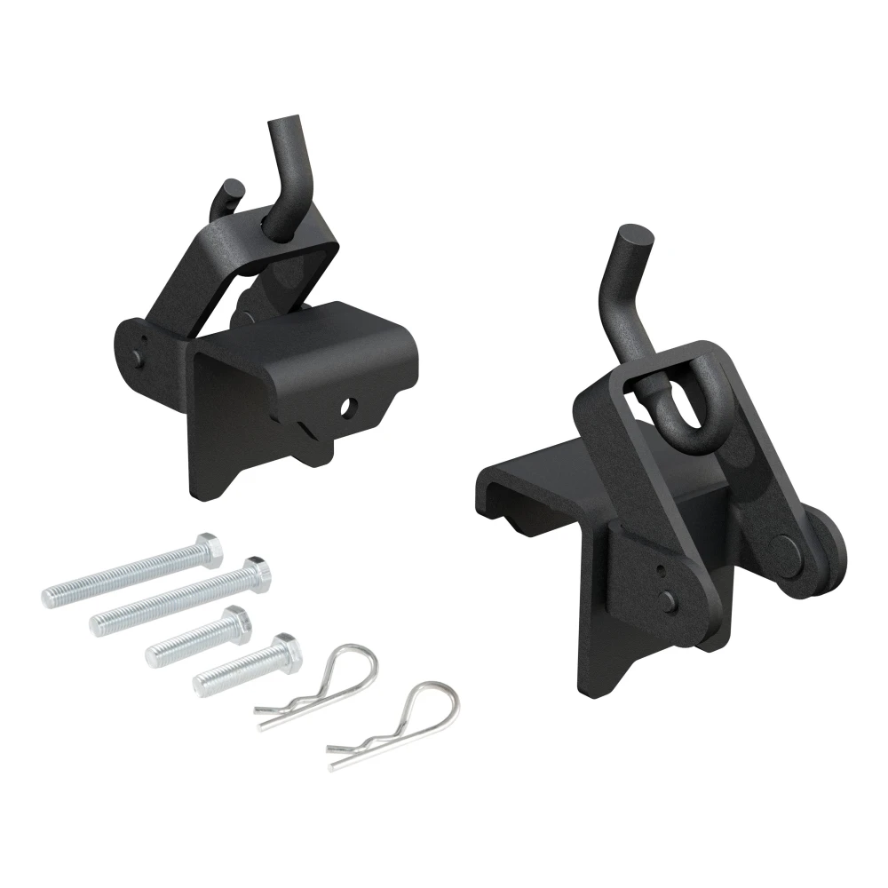 CURT weight distribution hitch bracket providing secure spring bar attachment