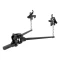 CURT weight distribution hitch with 2-inch shank and forged steel spring bars