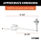 CURT weight distribution hitch with 2-inch shank and forged steel spring bars