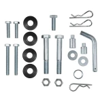 CURT weight distribution hitch with 2-inch shank and forged steel spring bars