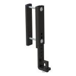 Heavy-duty CURT TruTrack adjustable support brackets for trailer hitches