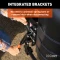 CURT TruTrack hitch with black powder coat finish and quick-connect coupler