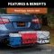 CURT basket cargo carrier with 6-inch tall sides for secure travel, fits most receiver hitches, holds up to 500 lbs.