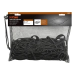 CURT Roof Basket Cargo Carrier Net with Attachment Hooks CURT cargo carrier net securing travel items over extended roof basket