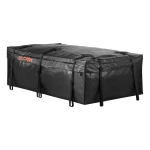 CURT Weather-Resistant Black Vinyl Roof Rack Trailer Cargo Bag 59 x 34 x 18 Inch 18221