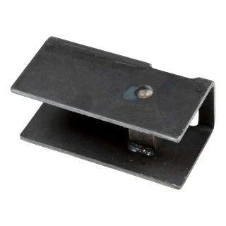 Lippert axle hanger with 10,000 lbs capacity, rear location, 6-1/8 inch on-center hole distance.