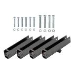 Lippert trailer axle AP kit including equalizers, shackle bolts, and lock nuts