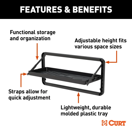 Pakka cargo caddie fits in SUV trunk, adjustable and durable for organized storage.