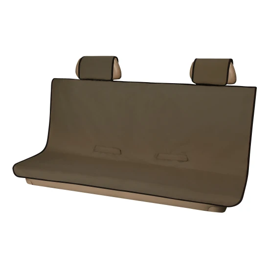 CURT Seat Defender truck seat cover providing protection against dirt, spills, and pet dander in a vehicle interior.