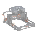 Four replacement bumpers for all CURT S-series 5th wheel sliders