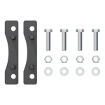 Two replacement pin plates with mounting bolts for CURT S25 slider