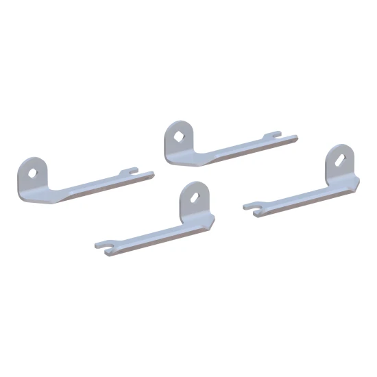 Set of four replacement handles for CURT 5th wheel puck system slider adapter