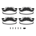Replacement hardware kit for CURT roof rack cargo carrier #18115 including brackets and bolts