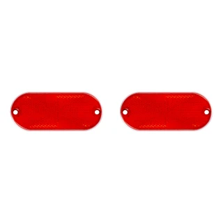 Replacement Reflectors for CURT Cargo Carrier #18113 Replacement reflectors compatible with CURT cargo carrier #18113 for improved visibility.