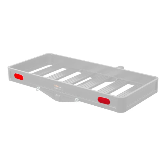 Replacement reflectors compatible with CURT cargo carrier #18113 for improved visibility.
