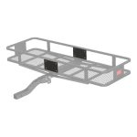 Replacement brackets for assembling CURT cargo carrier model number 18153