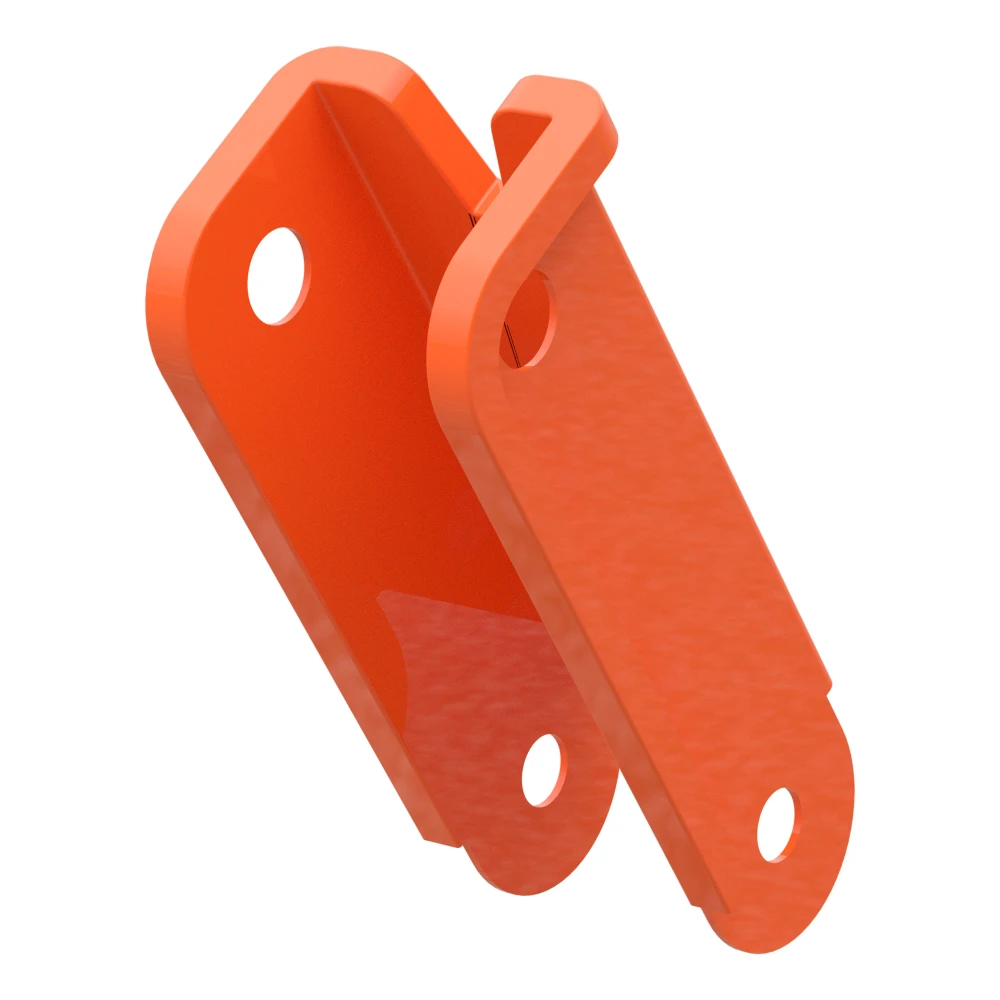 Orange sleeve for CURT ActiveLink fitting, protects and reduces noise for cargo shanks.