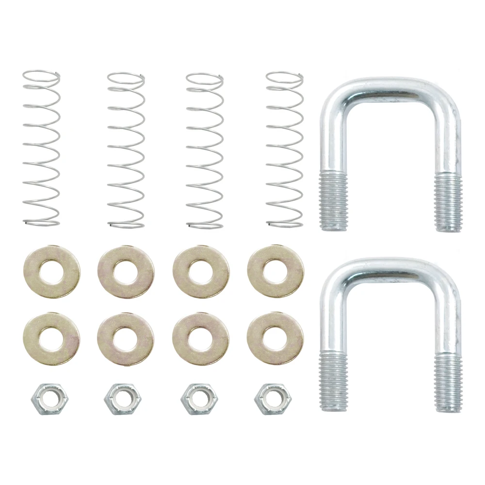 Replacement safety chain anchor kit for CURT Double Lock EZr gooseneck hitches