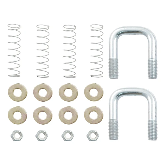 Replacement safety chain anchor kit for CURT Double Lock EZr gooseneck hitches