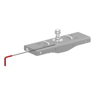 Replacement handle for CURT Double Lock gooseneck hitch locking pins