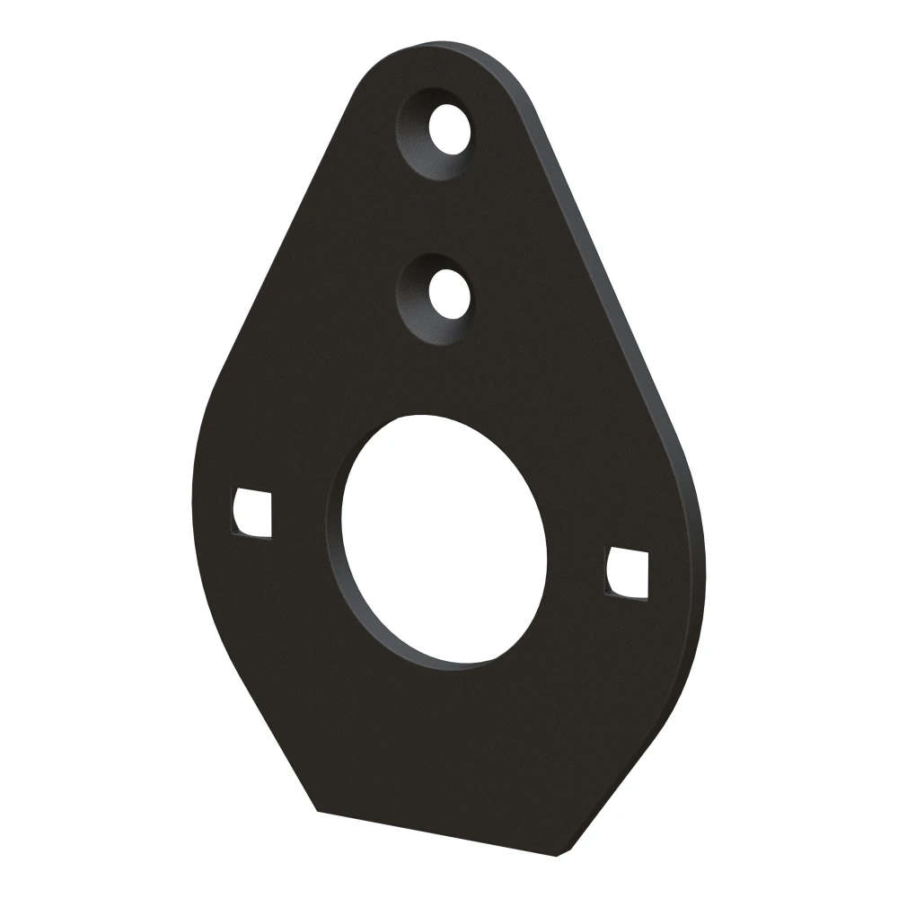 CURT 5th wheel wedge for CrossWing hitch with carbide finish