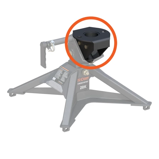 Replacement head weldment for CURT CrossWing 5th wheel hitch