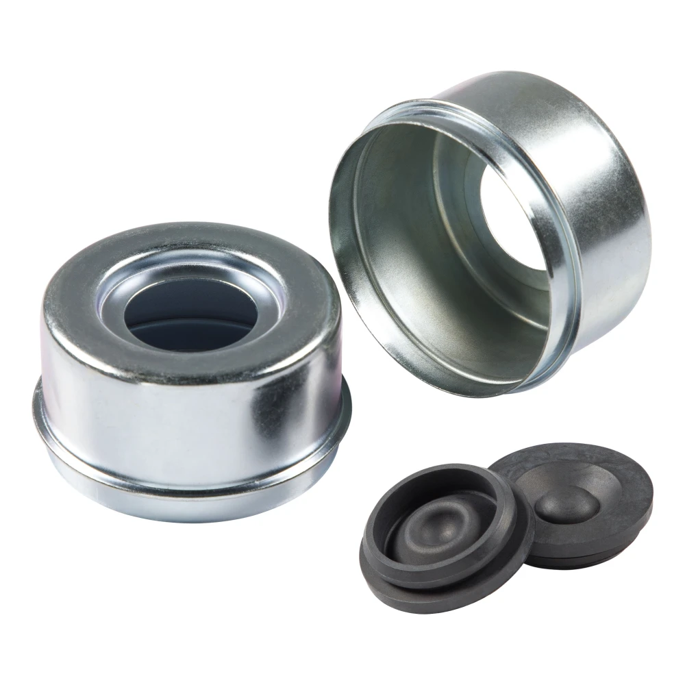 Universal fit Lippert EZ Lube Grease Cap with 2.720 inch diameter for trailer axles.