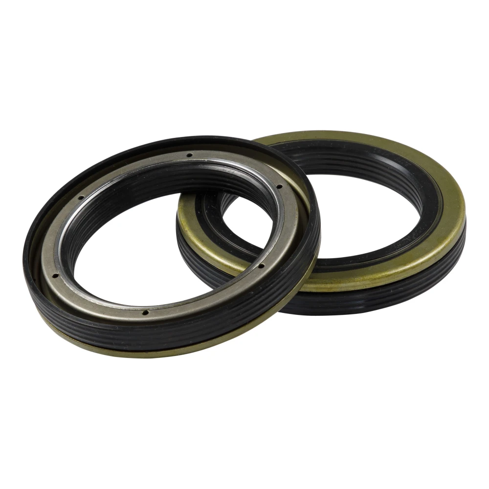 Lippert's double lip grease seals designed for 12,000 to 16,000 lb axle capacities, providing durability and reliability.