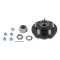 Lippert brake hub assembly with lug nuts, dust cap, and spindle nut for various wheel sizes.